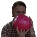 🎱-Ryan Gosling, Telegram Sticker