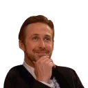 🙂-Ryan Gosling, Telegram Sticker