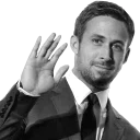 👋-Ryan Gosling, Telegram Sticker