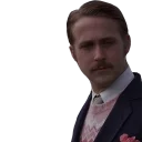 😞-Ryan Gosling, Telegram Sticker