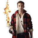 🔥-Ryan Gosling, Telegram Sticker