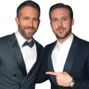 👈-Ryan Gosling, Telegram Sticker