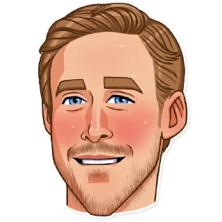 🤤-Ryan Gosling, Telegram Sticker