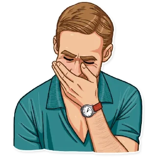 😂-Ryan Gosling, Telegram Sticker