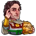 😏-Great Minds, Telegram Sticker