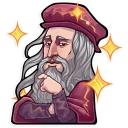😎-Great Minds, Telegram Sticker