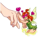 😍-Green Fairy, Telegram Sticker