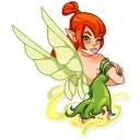 😝-Green Fairy, Telegram Sticker