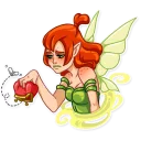 💸-Green Fairy, Telegram Sticker