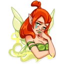 😢-Green Fairy, Telegram Sticker