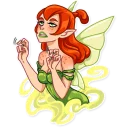 🙄-Green Fairy, Telegram Sticker