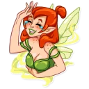 😂-Green Fairy, Telegram Sticker