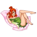 🤙-Green Fairy, Telegram Sticker