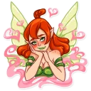 💕-Green Fairy, Telegram Sticker