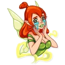😳-Green Fairy, Telegram Sticker