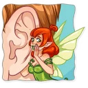 👂-Green Fairy, Telegram Sticker