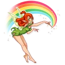 🌈-Green Fairy, Telegram Sticker