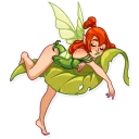😪-Green Fairy, Telegram Sticker