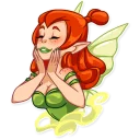 ☺️-Green Fairy, Telegram Sticker