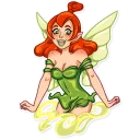 😃-Green Fairy, Telegram Sticker