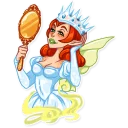 👸-Green Fairy, Telegram Sticker