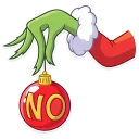 ❌-Grinch, Telegram Sticker