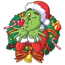 😘-Grinch, Telegram Sticker
