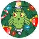 👀-Grinch, Telegram Sticker