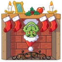 🙃-Grinch, Telegram Sticker
