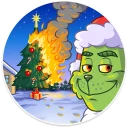 😏-Grinch, Telegram Sticker