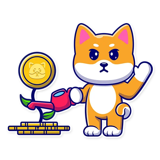 GrumpyShiba, telegram sticker