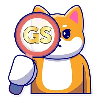 🧐-GrumpyShiba, Telegram Sticker