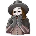 😨-Guy Fawkes, Telegram Sticker