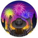 🎆-Guy Fawkes, Telegram Sticker