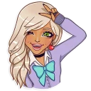 👋-Gyaru, Telegram Sticker