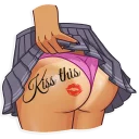 🍑-Gyaru, Telegram Sticker