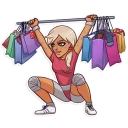 💪-Gyaru, Telegram Sticker
