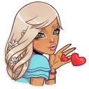 😘-Gyaru, Telegram Sticker