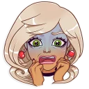 😨-Gyaru, Telegram Sticker