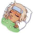 🤒-Gyaru, Telegram Sticker