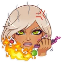 😡-Gyaru, Telegram Sticker