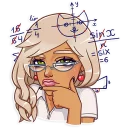 🤔-Gyaru, Telegram Sticker