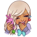 😂-Gyaru, Telegram Sticker