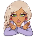 🙅-Gyaru, Telegram Sticker