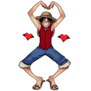 🎩-@one_piece, Telegram Sticker