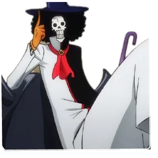 🎩-@one_piece, Telegram Sticker