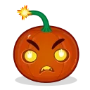 💣-Halloween Pumpkin, Telegram Sticker