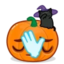 🤦‍♂️-Halloween Pumpkin, Telegram Sticker