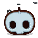 😵-Halloween Pumpkin, Telegram Sticker