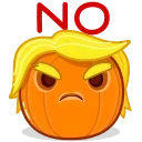 🙅‍♂️-Halloween Pumpkin, Telegram Sticker